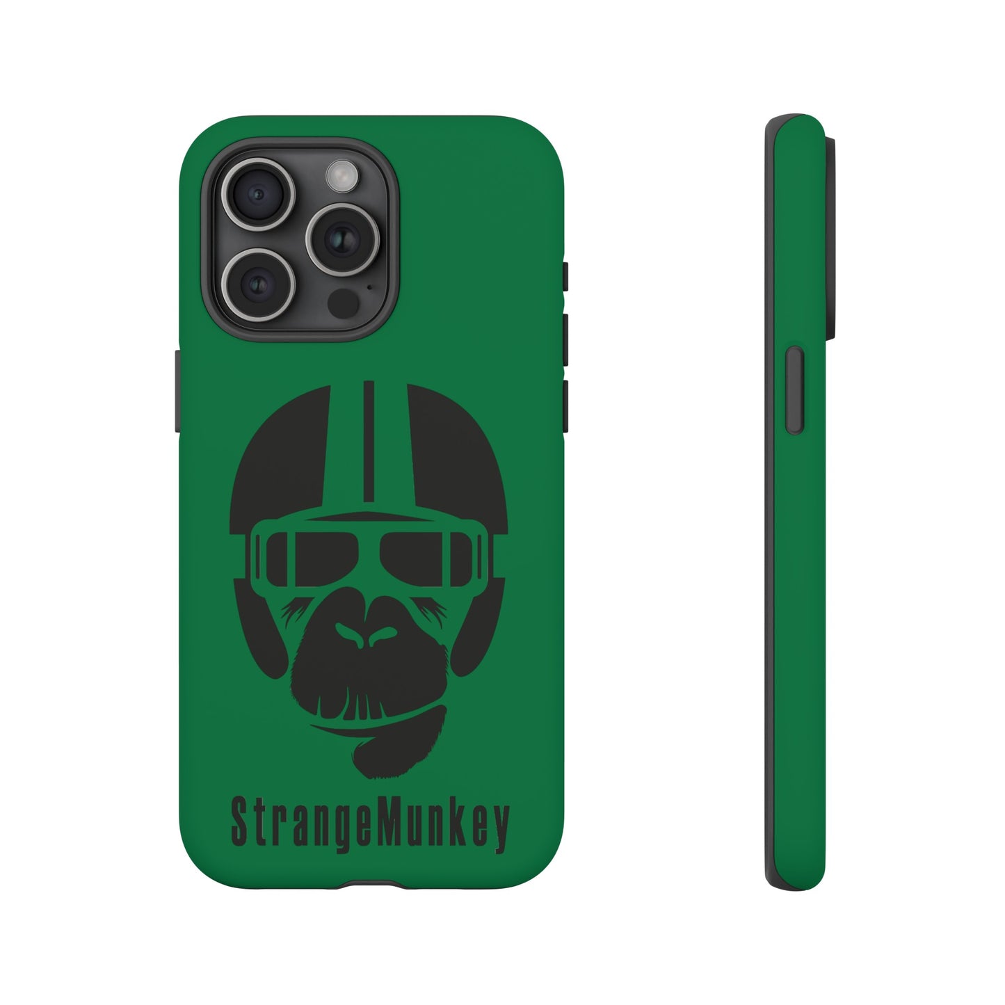 StrangeMunkey Tough Phone Case - DARK GREEN