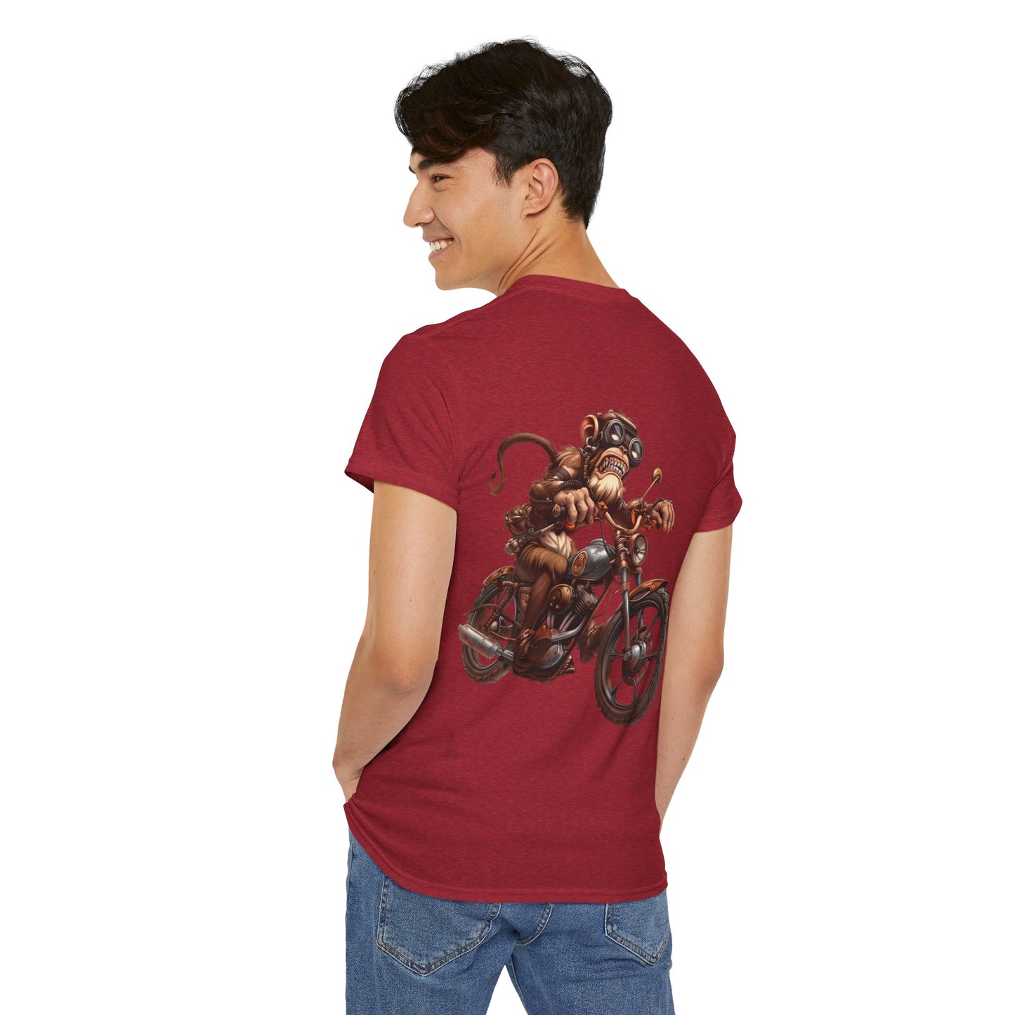 MunkeyRides9 Unisex Heavy Cotton Tee