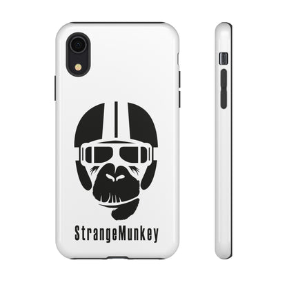 StrangeMunkey Tough Phone Case - WHITE