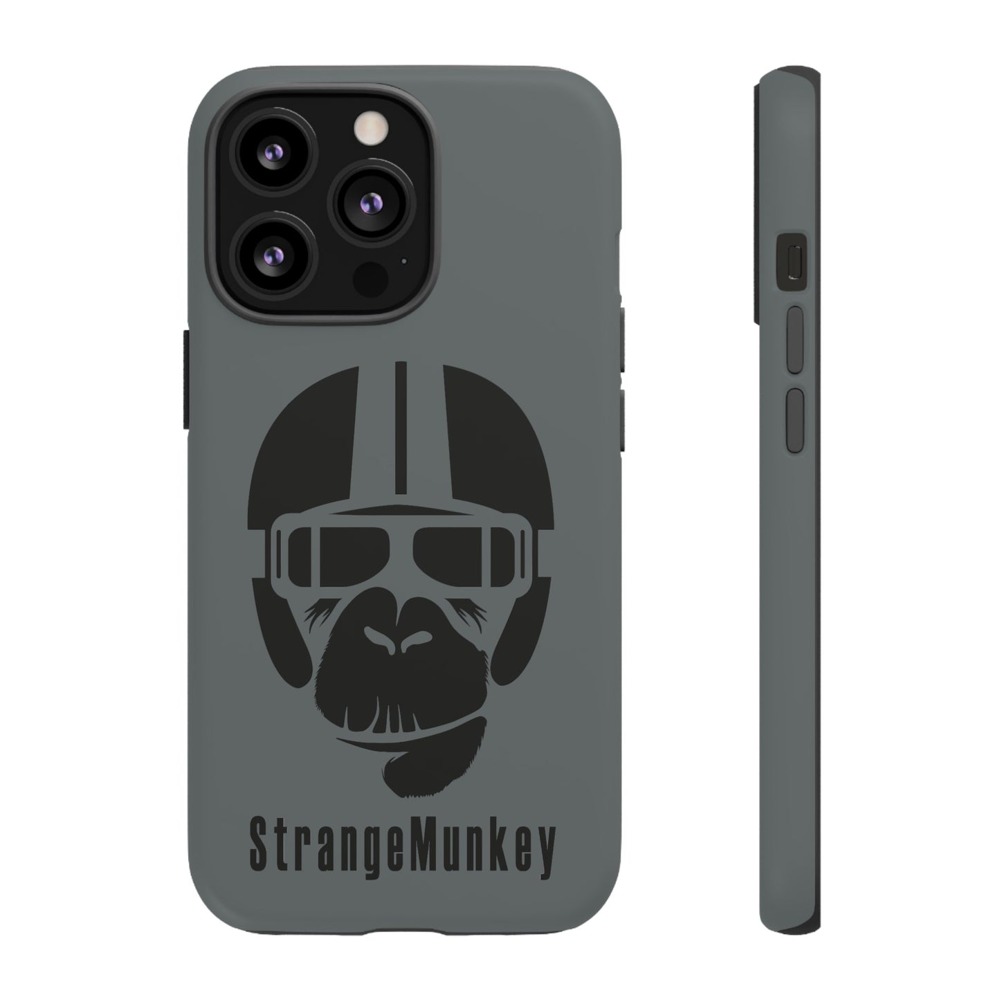 StrangeMunkey Tough Phone Case - DARK GREY