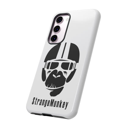 StrangeMunkey Tough Phone Case - WHITE