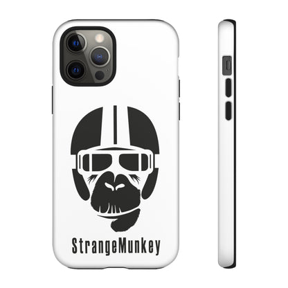 StrangeMunkey Tough Phone Case - WHITE