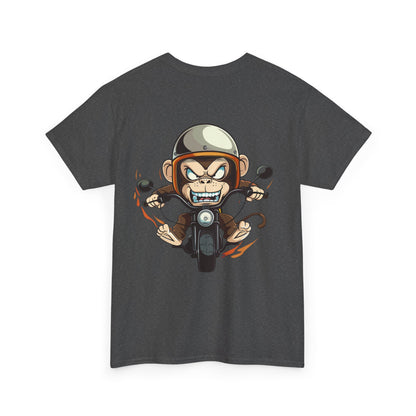 MunkeyRides5 Unisex Heavy Cotton Tee