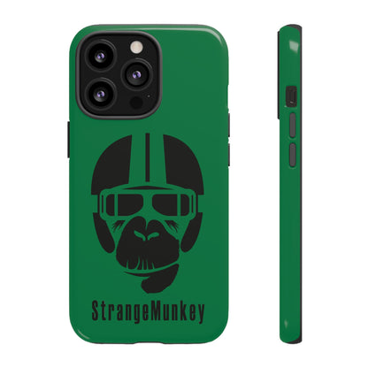 StrangeMunkey Tough Phone Case - DARK GREEN