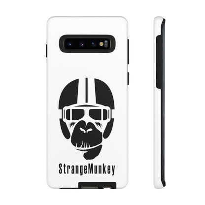 StrangeMunkey Tough Phone Case - WHITE