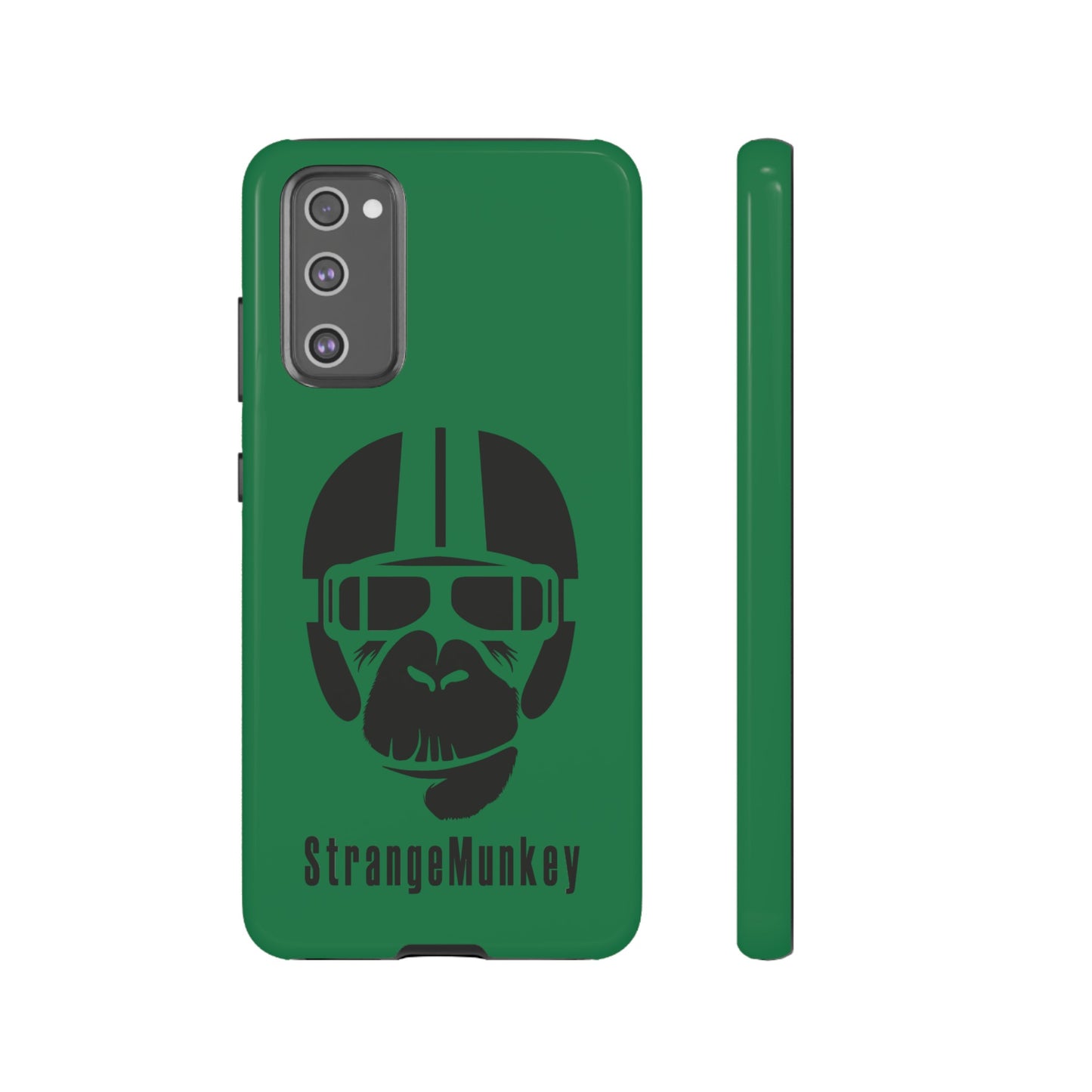 StrangeMunkey Tough Phone Case - DARK GREEN