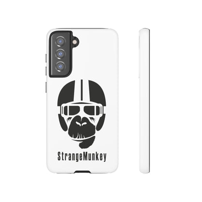 StrangeMunkey Tough Phone Case - WHITE