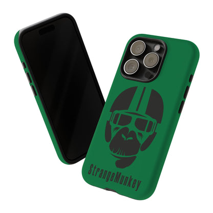 StrangeMunkey Tough Phone Case - DARK GREEN