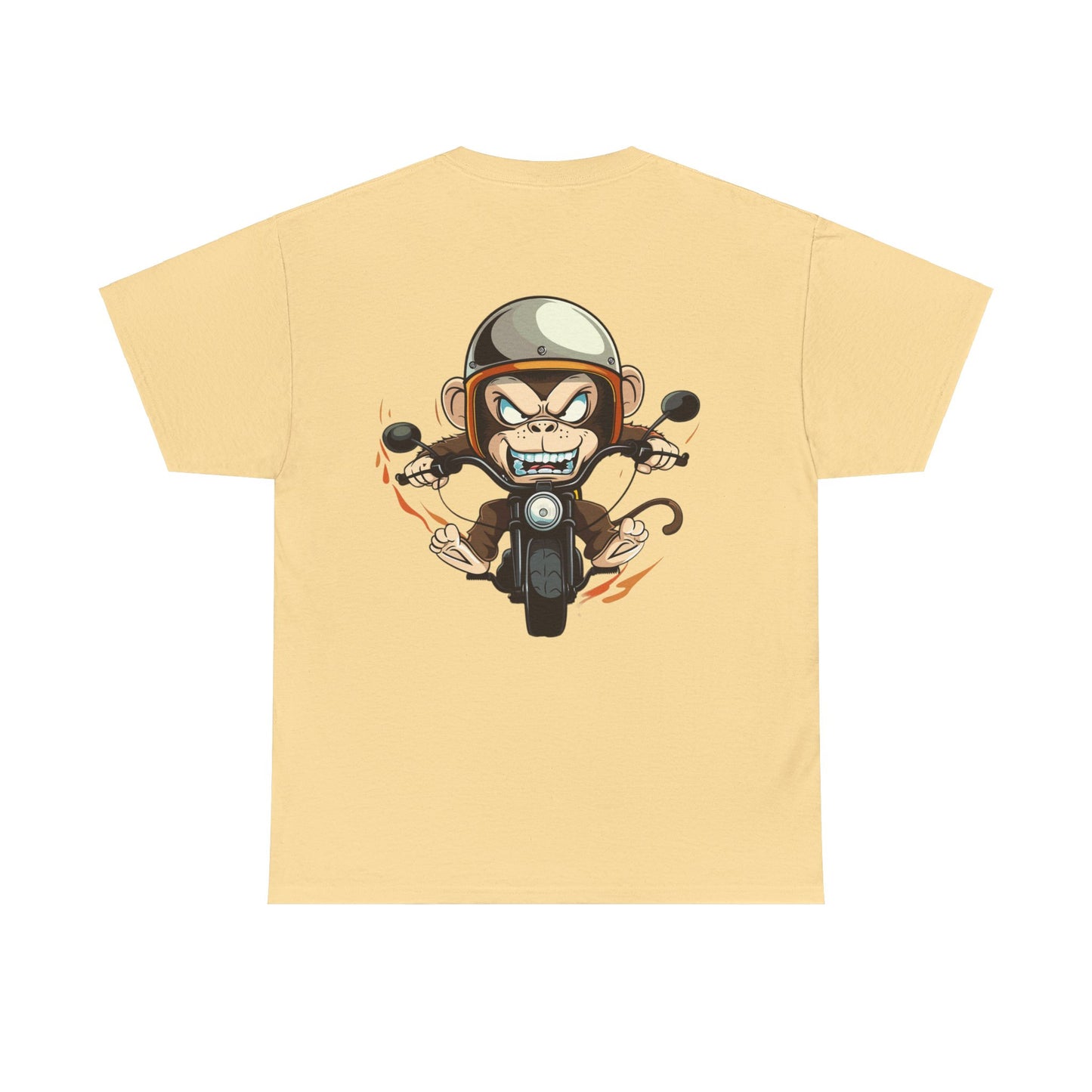 MunkeyRides5 Unisex Heavy Cotton Tee