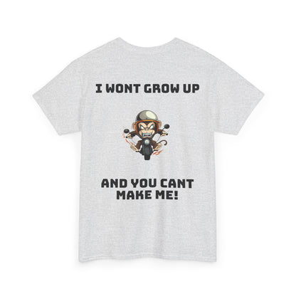 Grow Up! Unisex Heavy Cotton Tee