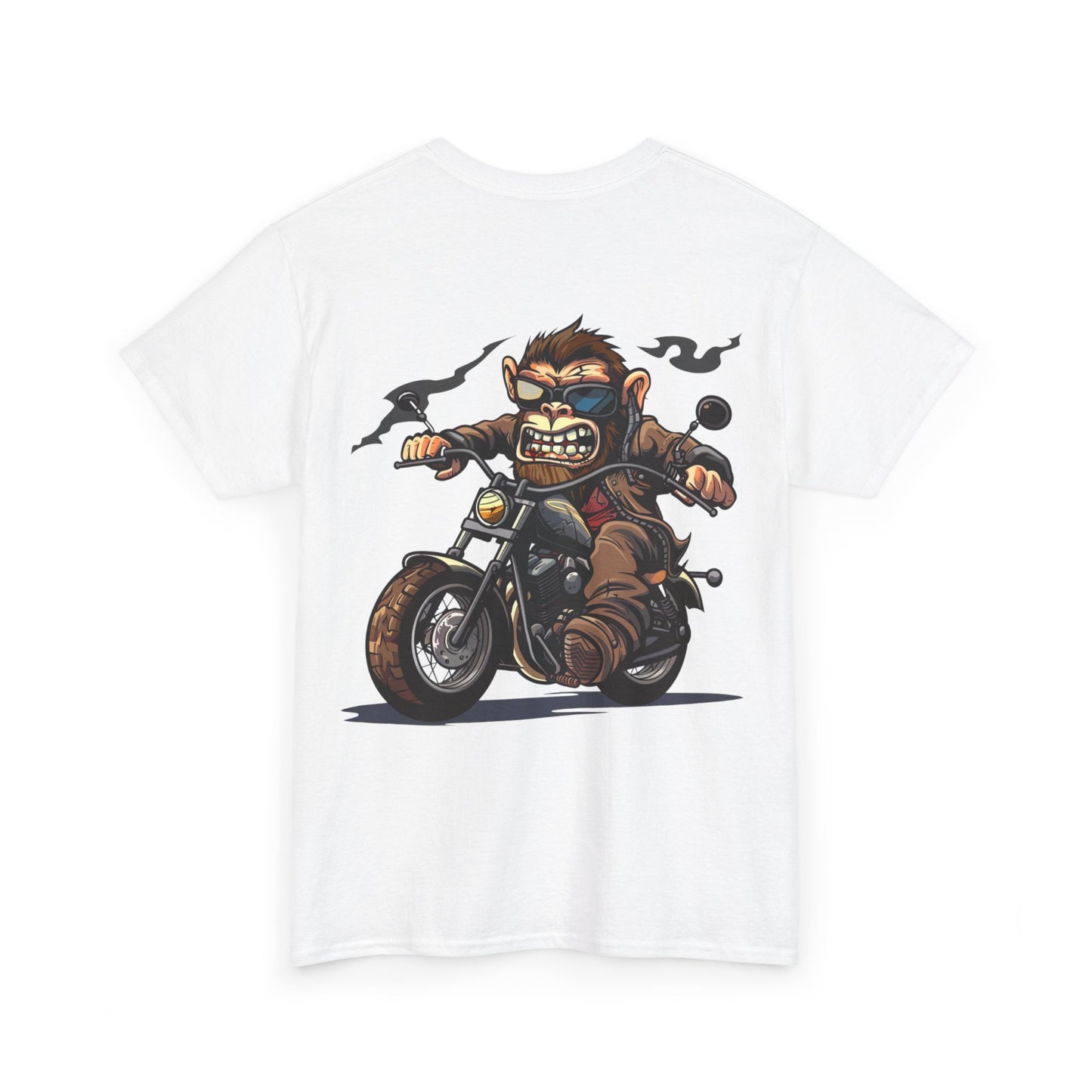 MunkeyRides3 Unisex Heavy Cotton Tee