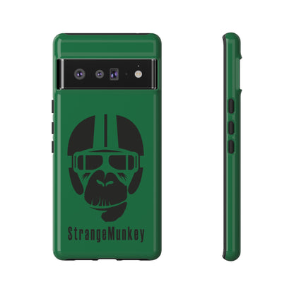 StrangeMunkey Tough Phone Case - DARK GREEN