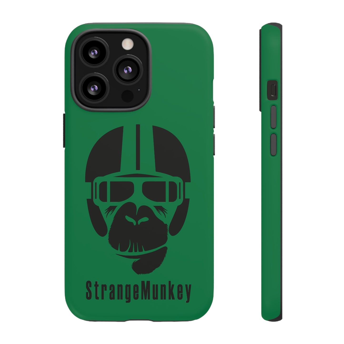 StrangeMunkey Tough Phone Case - DARK GREEN