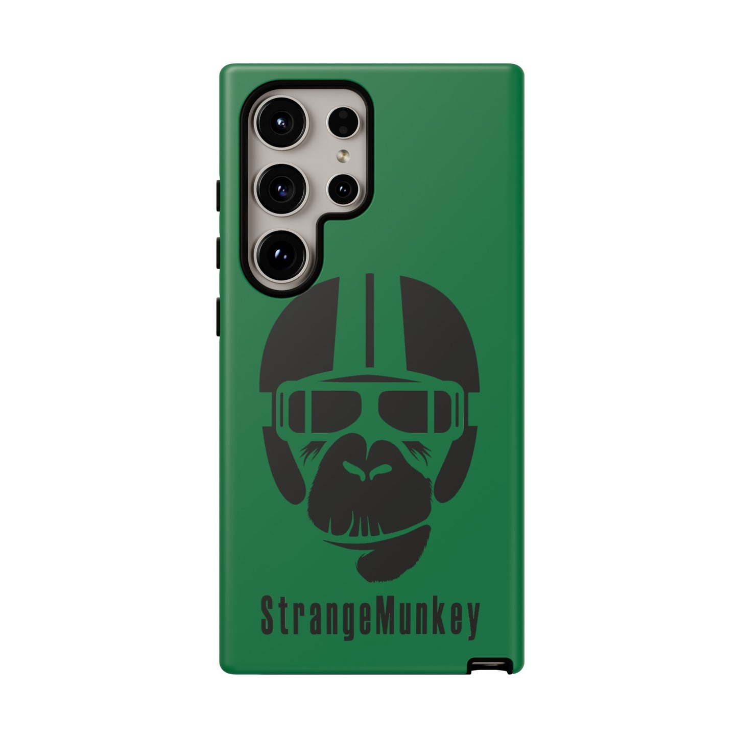 StrangeMunkey Tough Phone Case - DARK GREEN