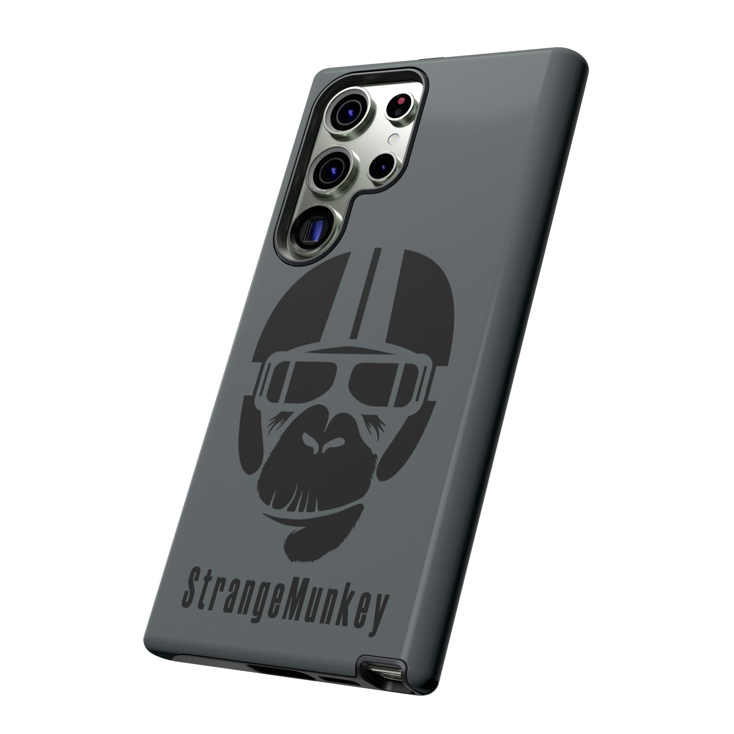 StrangeMunkey Tough Phone Case - DARK GREY