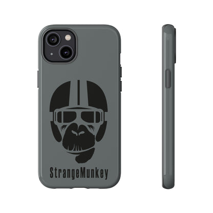 StrangeMunkey Tough Phone Case - DARK GREY