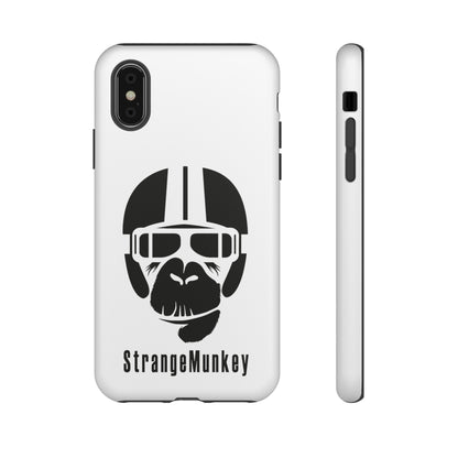 StrangeMunkey Tough Phone Case - WHITE