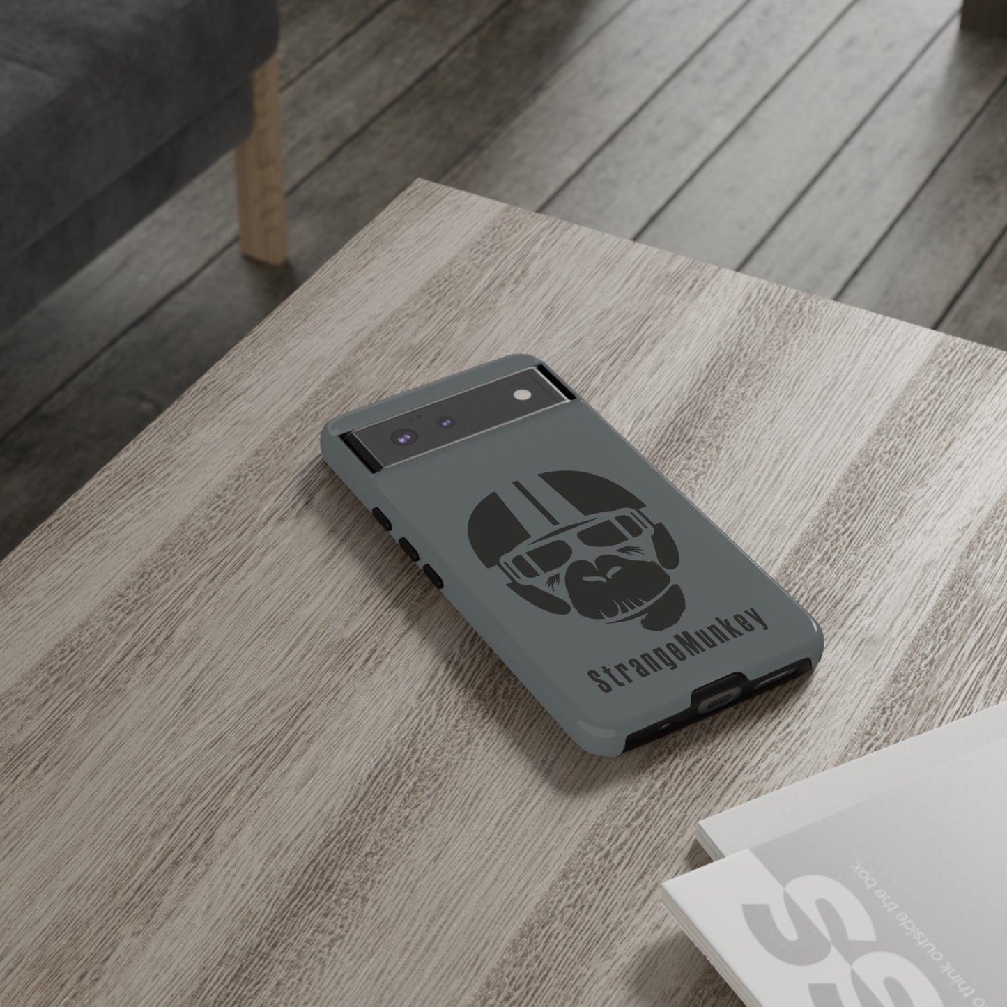 StrangeMunkey Tough Phone Case - DARK GREY