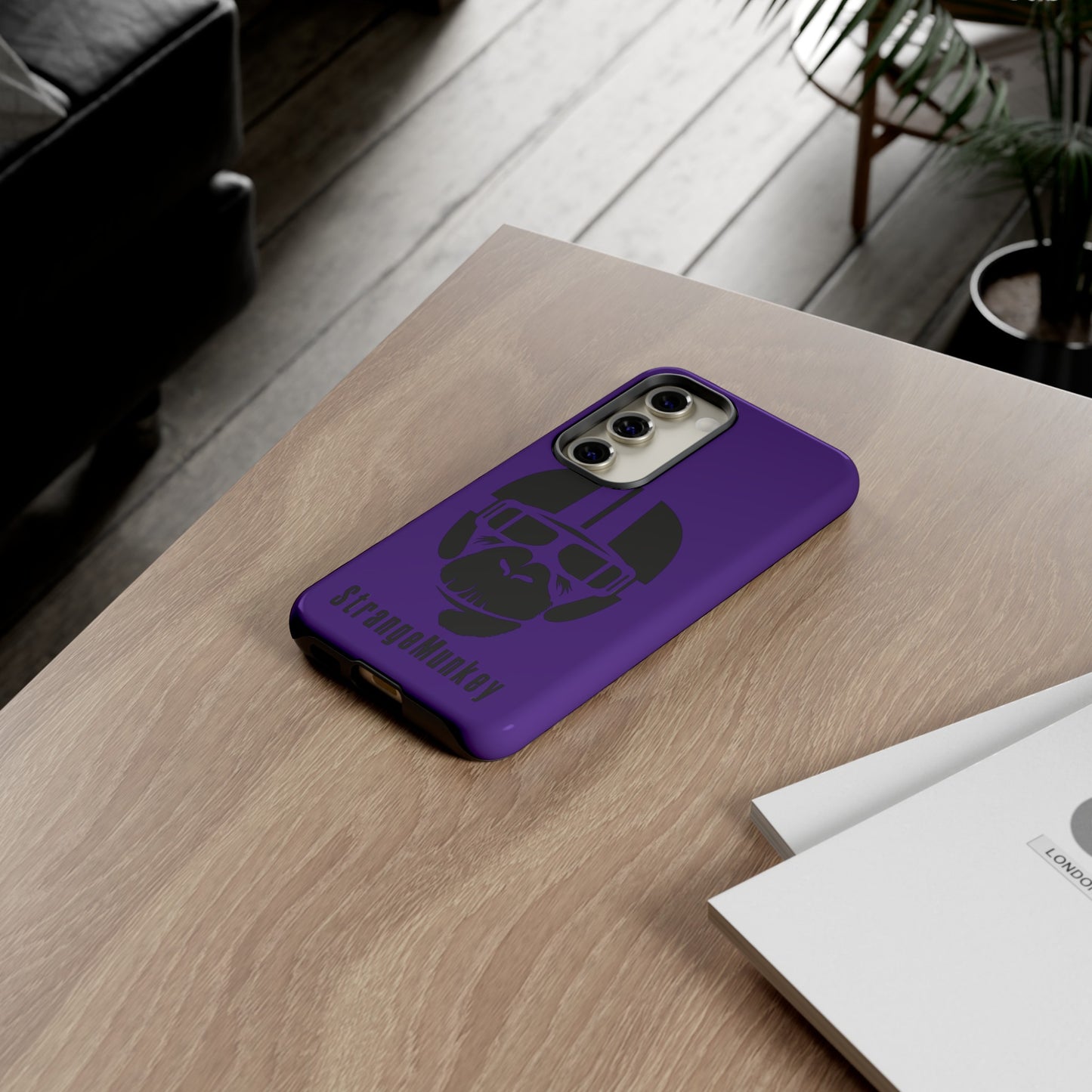 StrangeMunkey Tough Phone Case - PURPLE