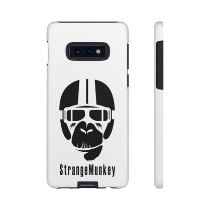 StrangeMunkey Tough Phone Case - WHITE