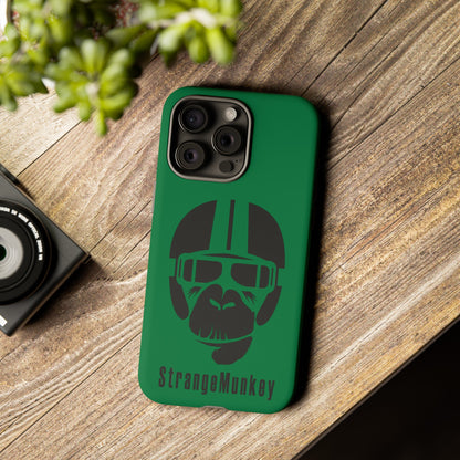 StrangeMunkey Tough Phone Case - DARK GREEN