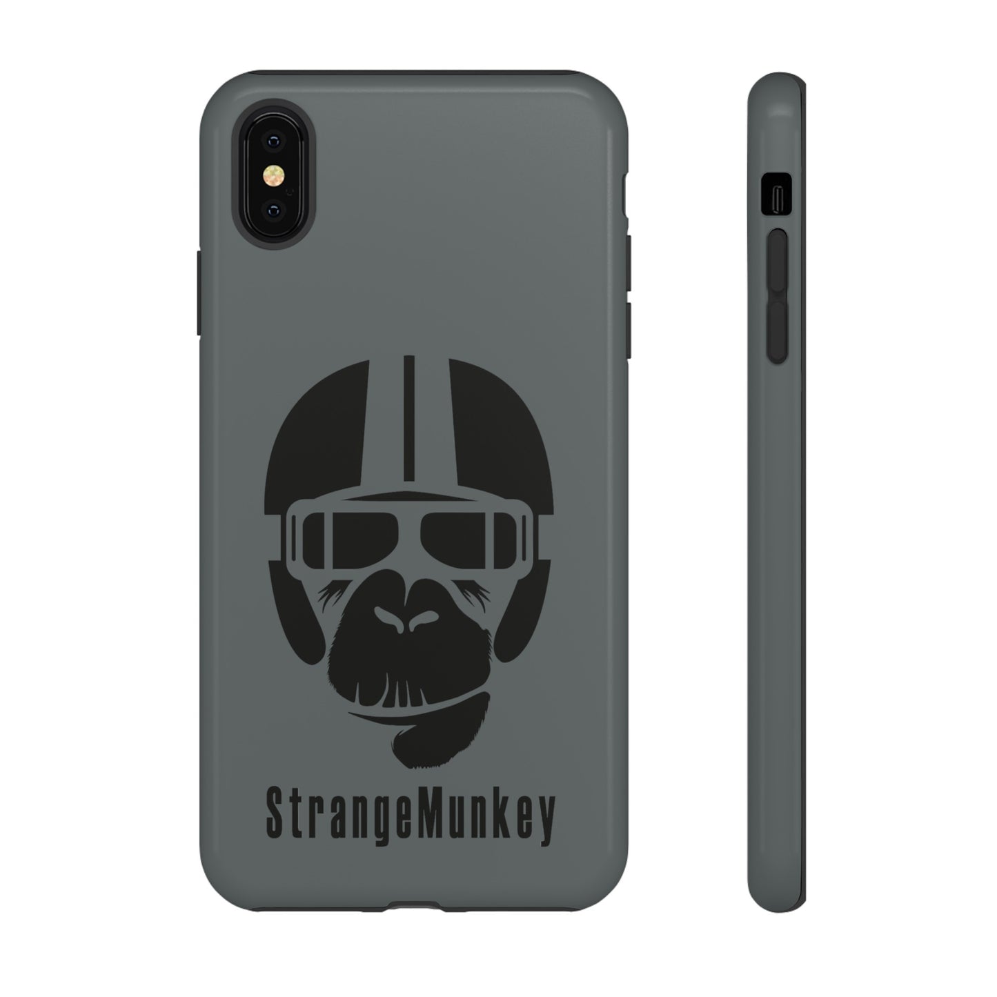 StrangeMunkey Tough Phone Case - DARK GREY