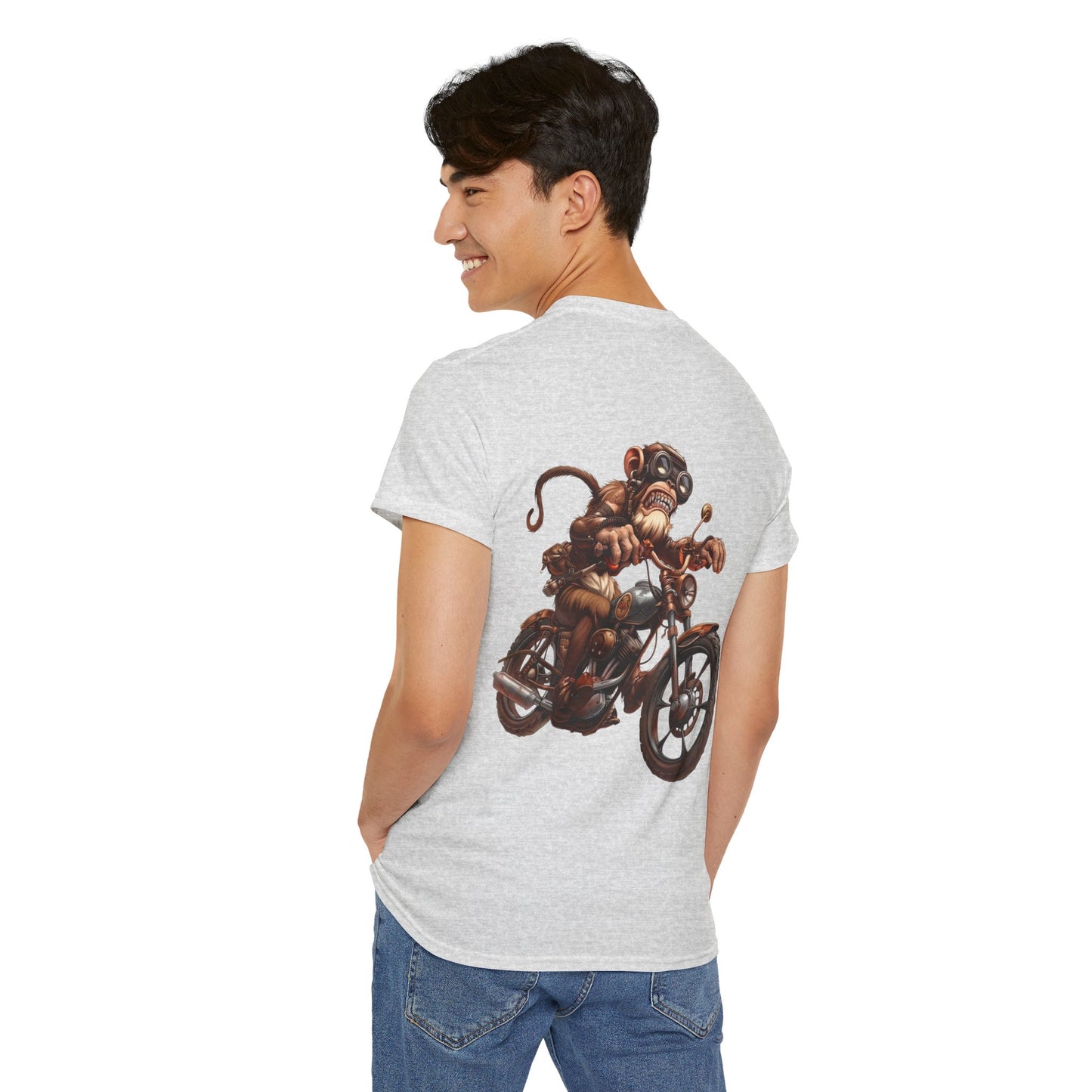 MunkeyRides9 Unisex Heavy Cotton Tee