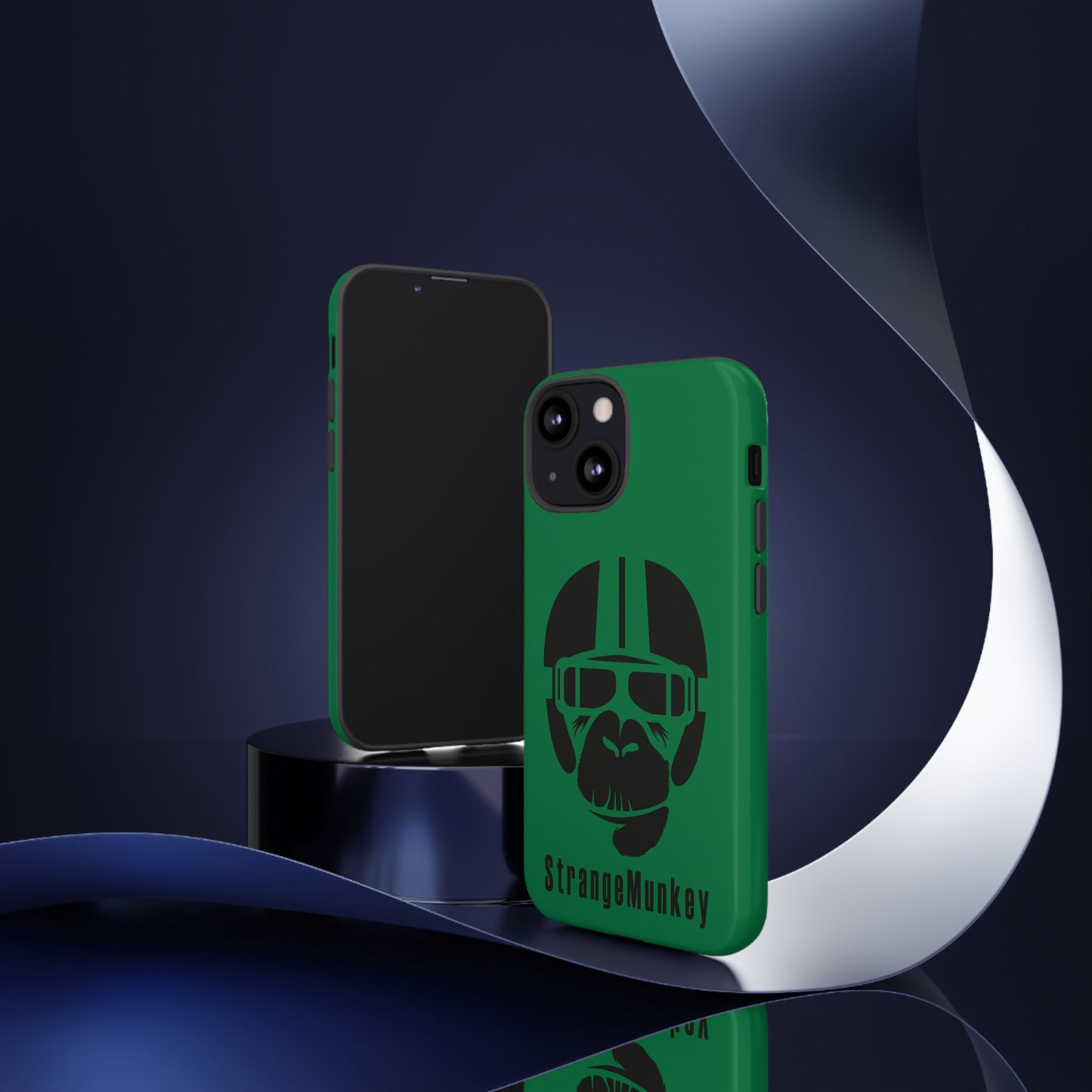 StrangeMunkey Tough Phone Case - DARK GREEN