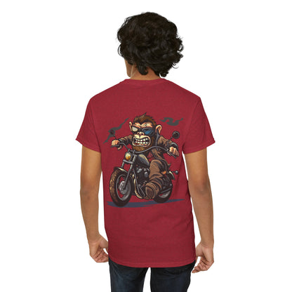 MunkeyRides3 Unisex Heavy Cotton Tee