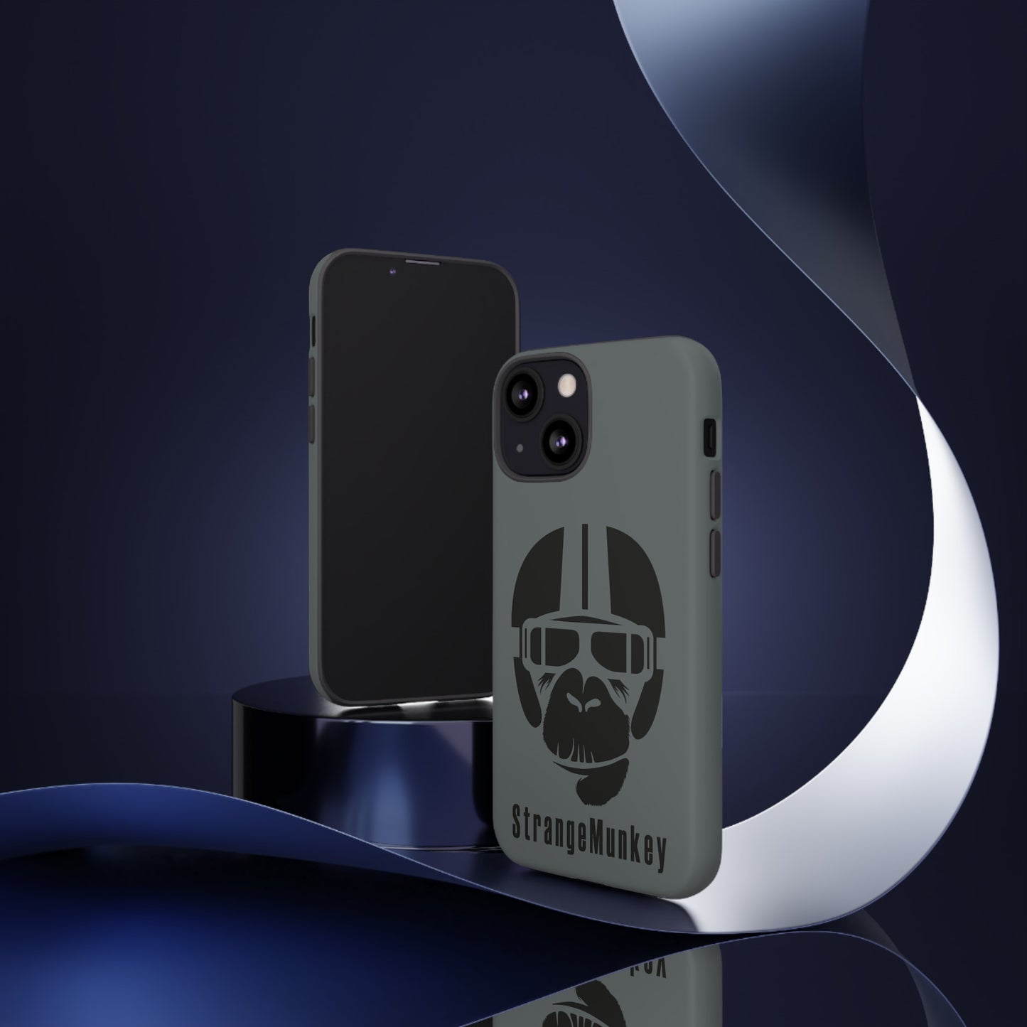 StrangeMunkey Tough Phone Case - DARK GREY