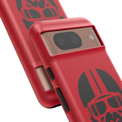 StrangeMunkey Tough Phone Case - DARK RED