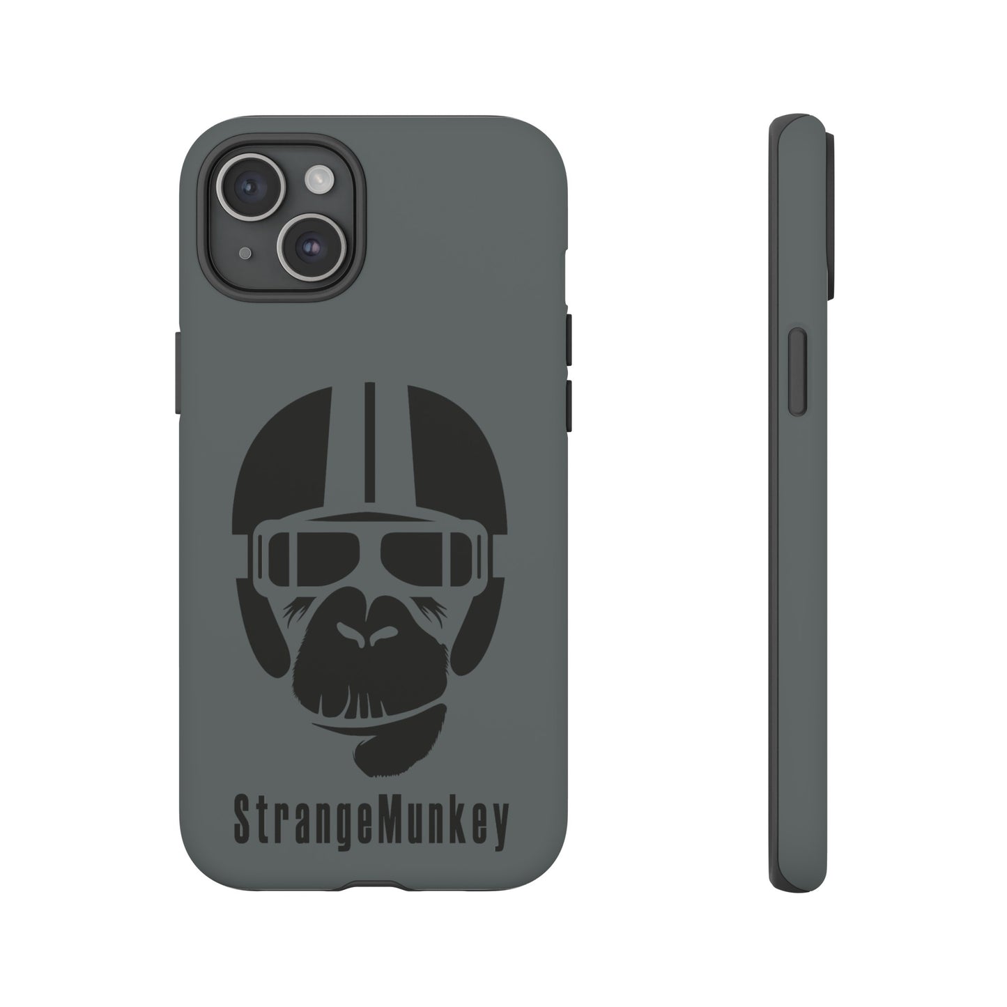 StrangeMunkey Tough Phone Case - DARK GREY