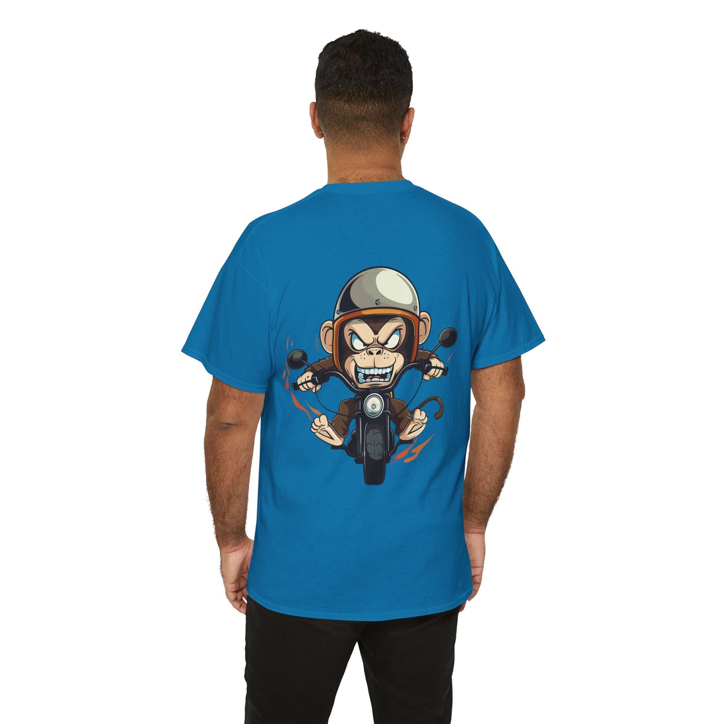 MunkeyRides5 Unisex Heavy Cotton Tee