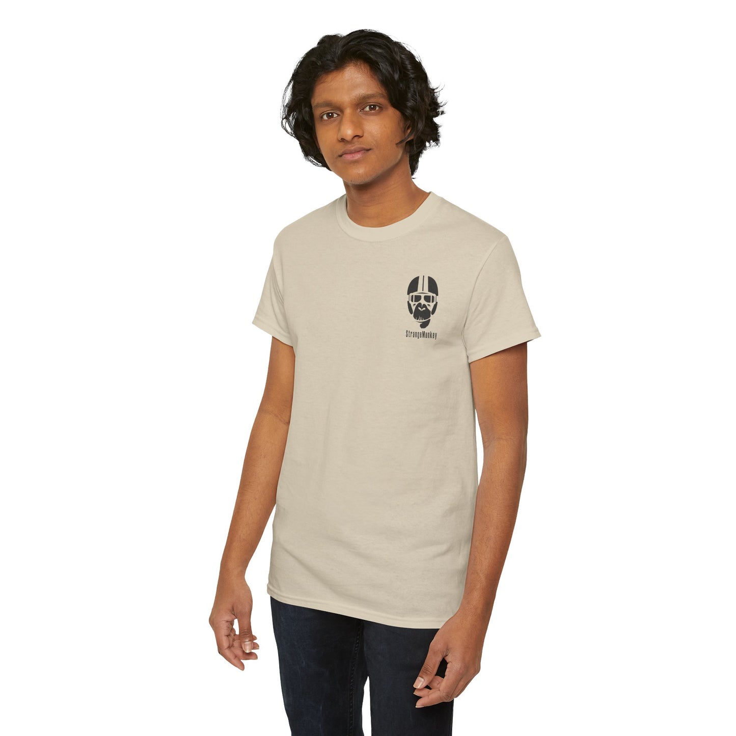 MunkeyRides3 Unisex Heavy Cotton Tee