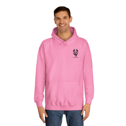 StrangeMunkey Original Front Logo - Unisex College Hoodie