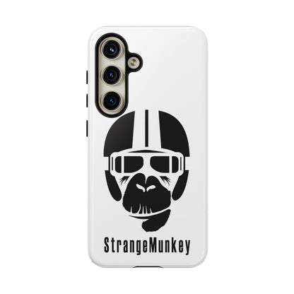 StrangeMunkey Tough Phone Case - WHITE