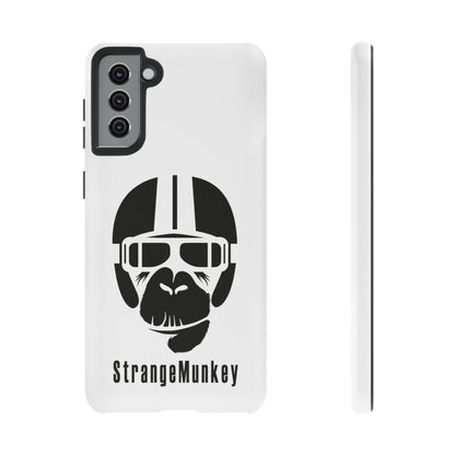 StrangeMunkey Tough Phone Case - WHITE