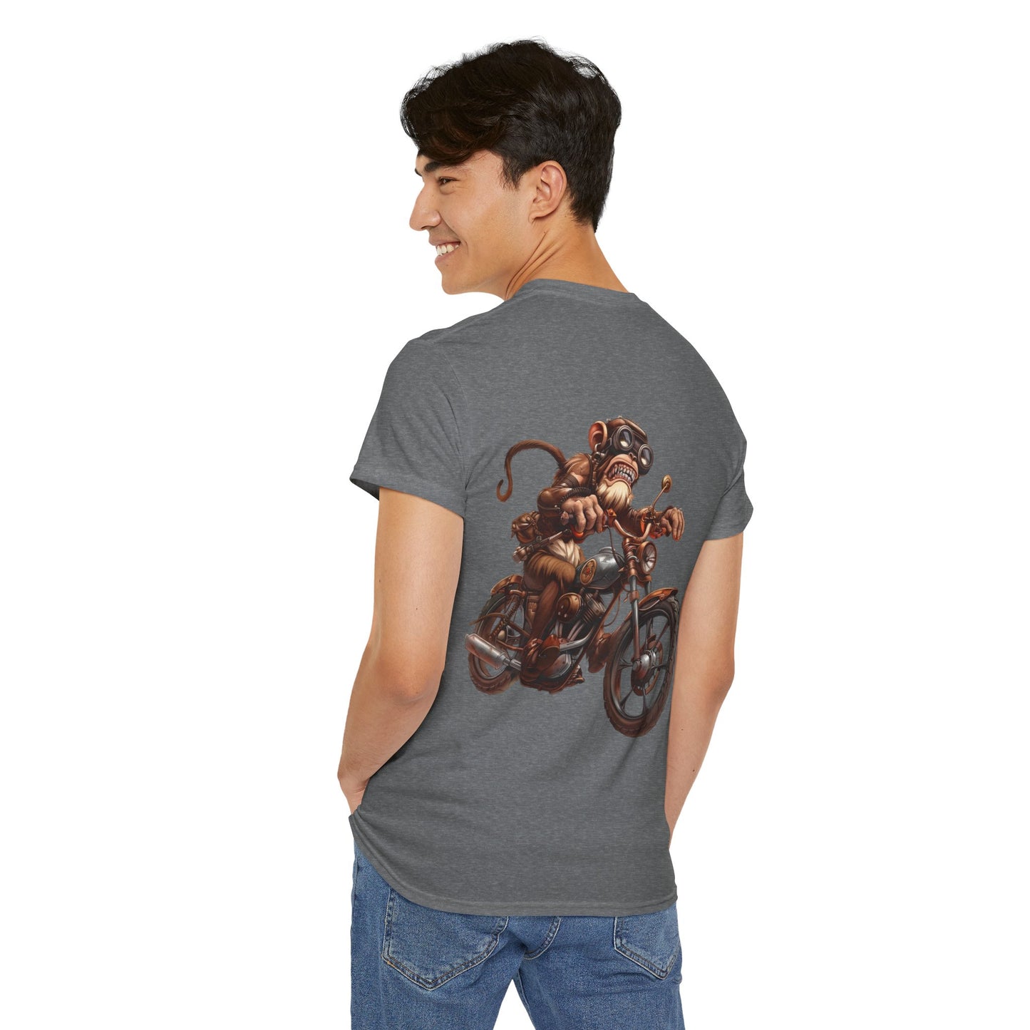 MunkeyRides9 Unisex Heavy Cotton Tee