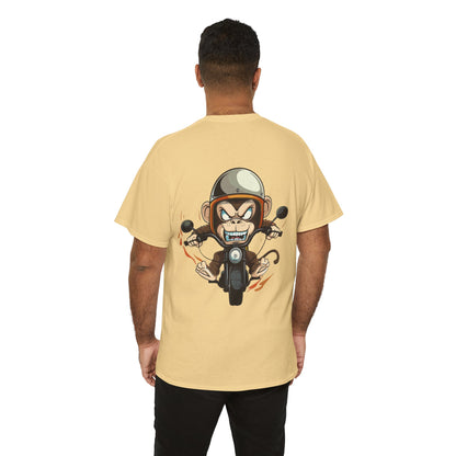 MunkeyRides5 Unisex Heavy Cotton Tee