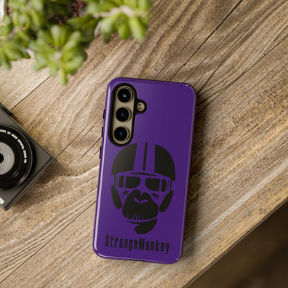 StrangeMunkey Tough Phone Case - PURPLE