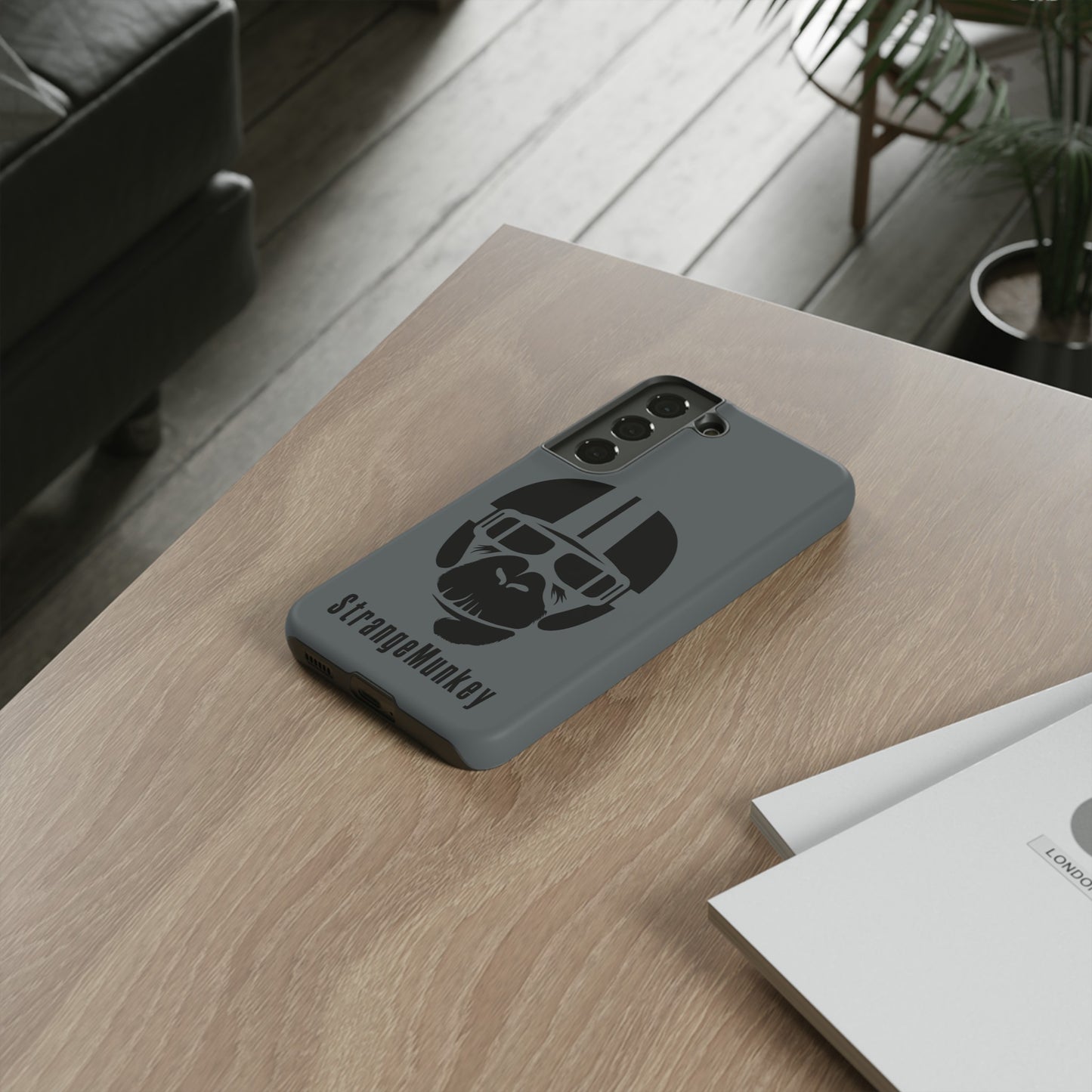 StrangeMunkey Tough Phone Case - DARK GREY