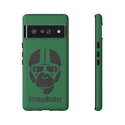 StrangeMunkey Tough Phone Case - DARK GREEN