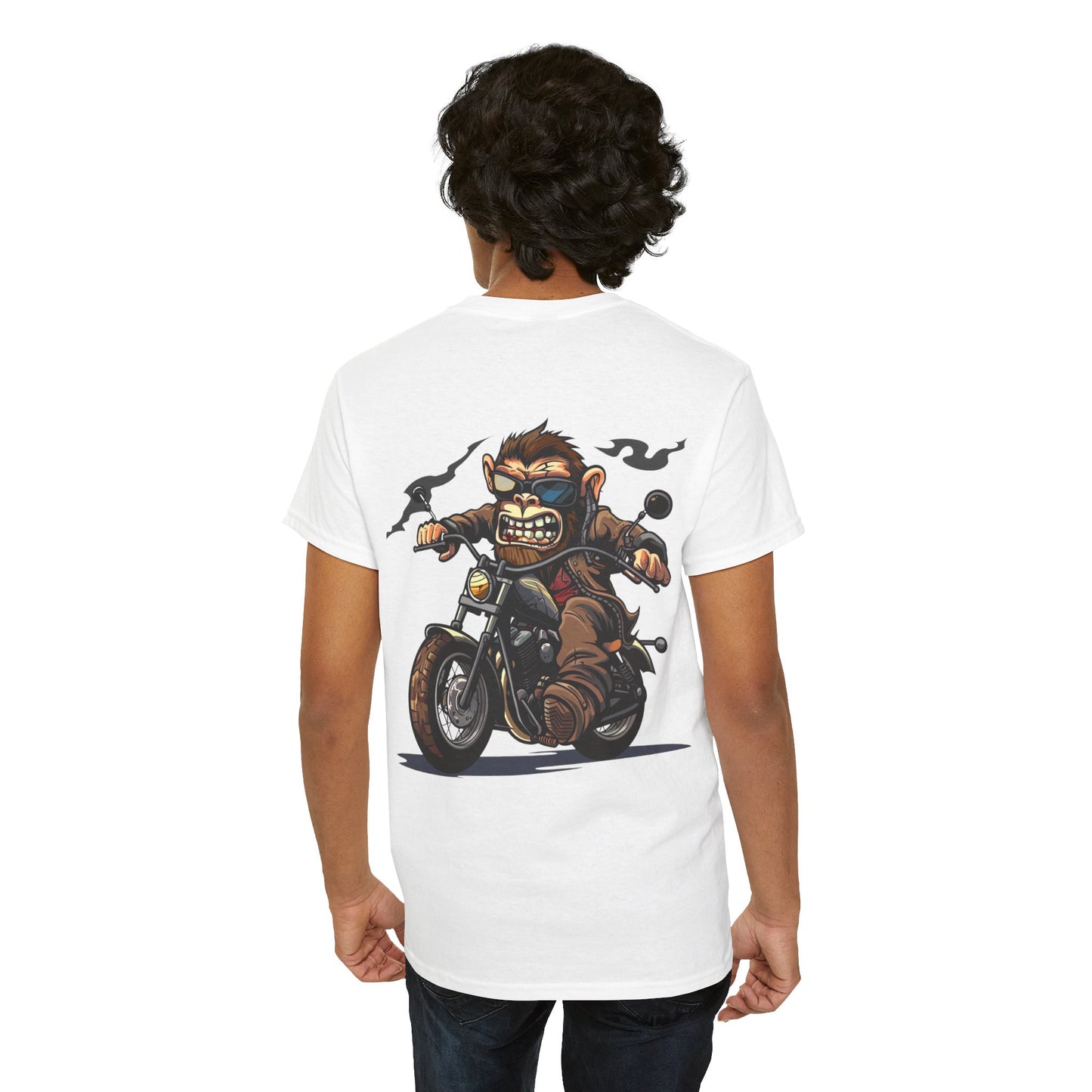 MunkeyRides3 Unisex Heavy Cotton Tee