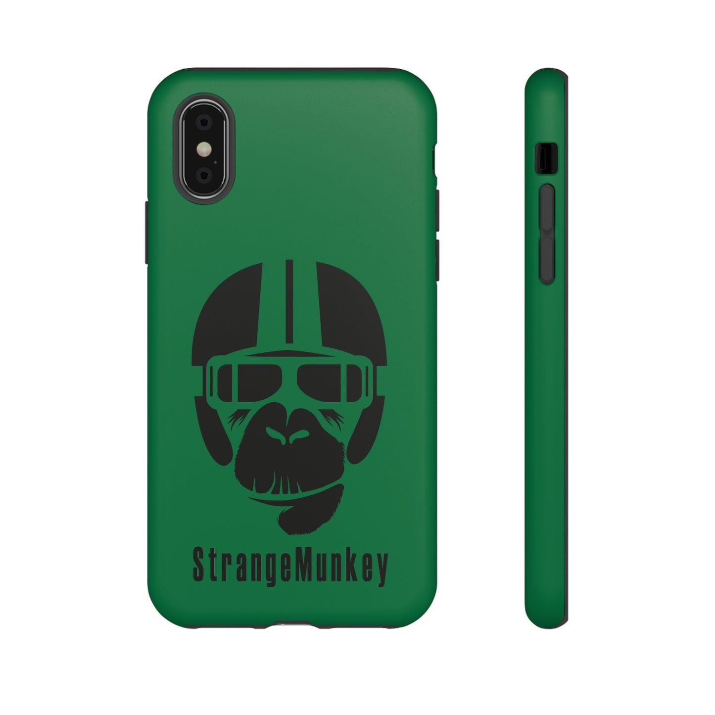 StrangeMunkey Tough Phone Case - DARK GREEN