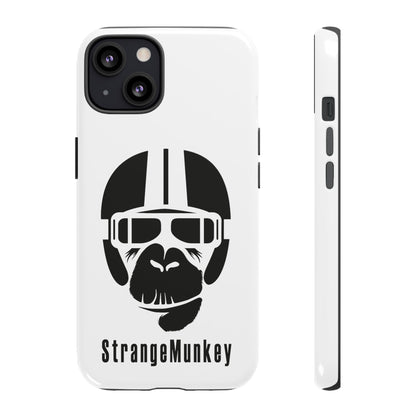 StrangeMunkey Tough Phone Case - WHITE