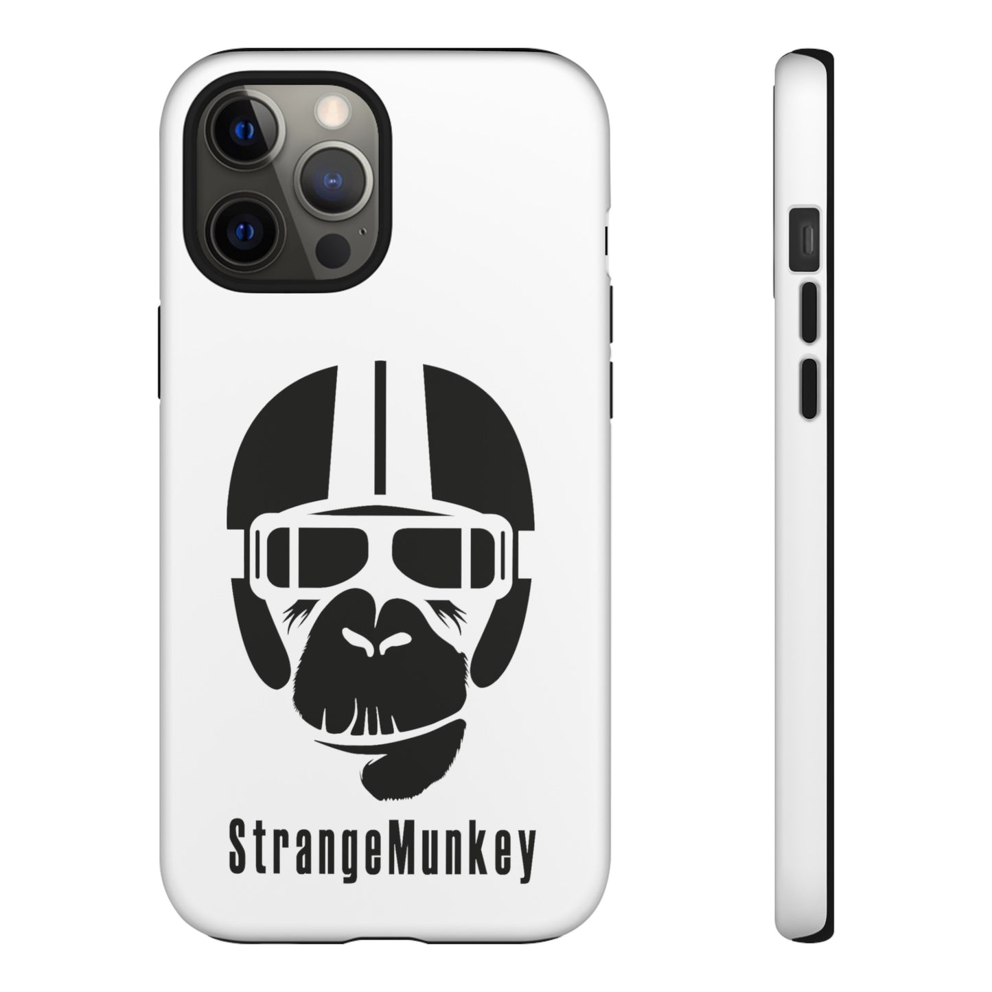 StrangeMunkey Tough Phone Case - WHITE