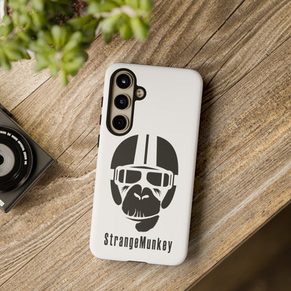 StrangeMunkey Tough Phone Case - WHITE