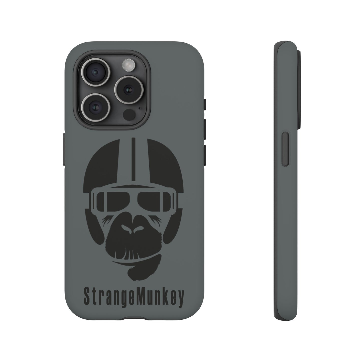 StrangeMunkey Tough Phone Case - DARK GREY