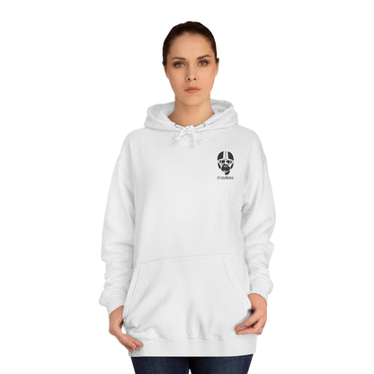 StrangeMunkey Original Front Logo - Unisex College Hoodie