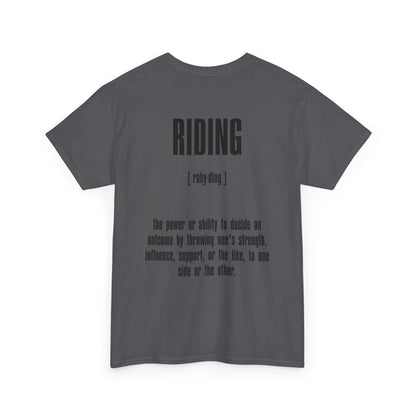 Riding - The Real Definition!